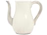 Distressed White 12" Pitcher