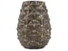 Distressed Bronze 10" High Pineapple Vase