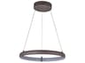 Abra Sling 1-Light Bronze Round Pendant