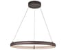 Abra Sling 1-Light Bronze Round Pendant
