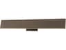 Abra Slim 2-Light Brushed Bronze Vanity Light
