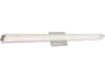 Abra Eco 1-Light Brushed Nickel Vanity Light