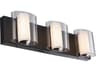 Abra Zoe 3-Light Black Vanity Light