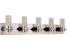 Abra Krypton 10-Light Chrome Vanity Light