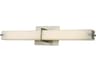 Abra Squire 1-Light Brushed Nickel Vanity Light