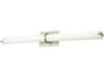 Abra Squire 1-Light Brushed Nickel Vanity Light