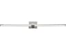 Abra Epee 1-Light Brushed Nickel Vanity Light