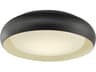 Abra Euphoria 1-Light Bronze Round Flush Mount