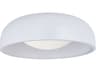 Abra Lynx 1-Light Matte White Dome Flush Mount