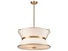 Artcraft Layla 6-Light Brushed Brass Lantern Pendant