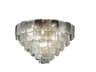 Artcraft Bianca 19-Light Polished Nickel Crystalline Smoke Chandelier