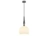 Artcraft Kate 1-Light Graphite Gray Dome Pendant