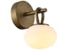 Artcraft Velora 1-Light Legacy Brass Wall Sconce