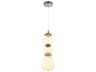 Artcraft Strata 1-Light Satin Nickel Linear Mini Pendant