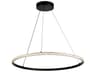 Artcraft Nova Black LED Round Pendant