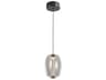 Artcraft Vega 1-Light Black Mini Pendant