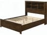 Acme Furniture Merrilee Oak Brown Wood King Platform Bed