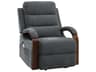 Acme Furniture Kayla Gray Chenille Upholstered Recliner