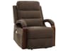 Acme Furniture Kayla Chocolate Chenille Brown Upholstered Recliner