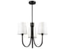 Artcraft Rhythm 3-Light Black Empire Chandelier