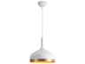 Artcraft Dash 1-Light White Gold Mini Pendant