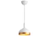 Artcraft Dash 1-Light White Gold Mini Pendant