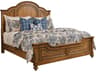 American Drew Berkshire Eastbrook Cognac Brown Hardwood Wood King Panel Bed