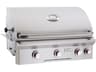 AOG T Series Built-in 30'' BBQ Grill with Rotisserie and Back Burner