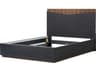 Michael Amini Kayner Charcoal Black Wood Queen Platform Bed
