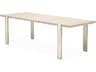 Michael Amini Lotus Bay Rectangular Wood Sand Dining Table