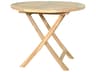 Anderson Teak Bahama Round Bistro Folding Table