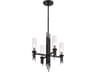 Alora Lighting Torres 4-Light Matte Black Chandelier