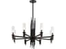 Alora Lighting Torres 8-Light Matte Black Chandelier