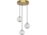 Alora Lighting Marni Natural Brass Globe Mini Pendant