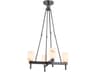 Alora Lighting Lucian 4-Light Urban Bronze Chandelier