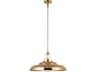 Alora Lighting Palmetto 1-Light Polished Brass Dome Pendant