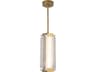 Alora Lighting Alai Vintage Brass Mini Pendant
