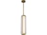Alora Lighting Alai Vintage Brass Mini Pendant