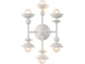 Alora Lighting Cadence 6-Light Antique White Wall Sconce