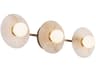 Alora Lighting Dahlia Vintage Brass Vanity Light