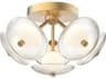 Alora Mood Hera Brushed Gold Flush Mount