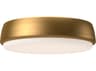 Alora Mood Laval Aged Gold Round Flush Mount