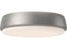 Alora Mood Laval Brushed Nickel Round Flush Mount