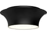 Alora Mood Emiko 2-Light Matte Black Flush Mount
