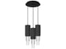 Alora Mood Bordeaux Matte Black Cylinder Mini Pendant