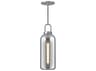 Alora Mood Soji 1-Light Brushed Nickel Cylinder Mini Pendant