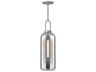 Alora Mood Soji 1-Light Brushed Nickel Cylinder Mini Pendant