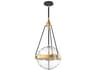 Alora Mood Harmony 3-Light Brushed Gold Globe Pendant