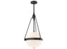 Alora Mood Harmony 3-Light Matte Black Globe Pendant