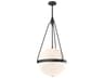 Alora Mood Harmony 4-Light Matte Black Globe Pendant